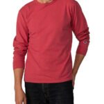 Champion Garment Dyed Long Sleeve T-shirt