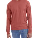 Hanes ComfortWash Garment Dyed Hooded Long Sleeve T-Shirt