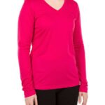 Sport-Tek Women's Competitor Long Sleeve V-Neck Performance Shirt