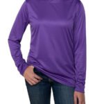 Clique by Cutter & Buck Women's Spin Eco UPF 50 Long Sleeve Performance Shirt