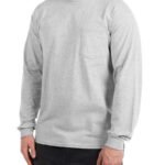 Gildan Ultra Cotton Long Sleeve Pocket T-shirt