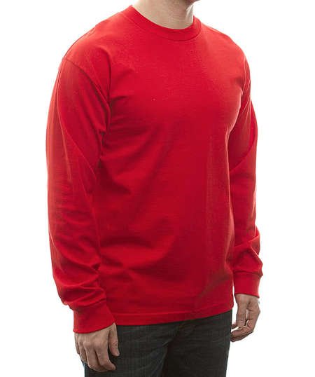 Bayside USA-Made 100% Cotton Long Sleeve T-shirt