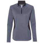 Adidas Women's 100% Recycled Quarter Zip Performance Shirt