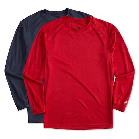Badger B-Dry Long Sleeve Performance Shirt