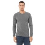 Bella + Canvas Unisex Triblend Long-sleeve T-shirt