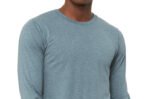 Bella + Canvas Unisex Triblend Long-sleeve T-shirt - Image 7