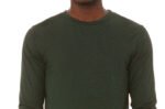 Bella + Canvas Unisex Triblend Long-sleeve T-shirt - Image 8