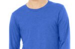 Bella + Canvas Unisex Triblend Long-sleeve T-shirt - Image 20
