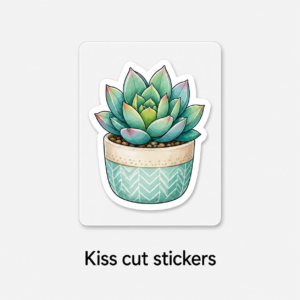 Kiss cut stickers