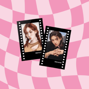 Custom Film-Style Translucent Photocards custom artist merchandise printing example