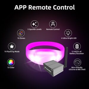 App LED Wristband Kits — 50 / 100 / 550 Wristbands + Transmitter
