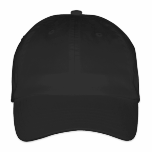 Custom Valucap Bio-Washed Hat – Embroidered in Black — undecorated garment