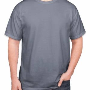 Comfort Colors 100% Cotton T-shirt in Blue Jean - undecorated garment