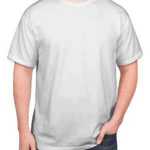 Custom Comfort Colors 100% Cotton T-shirt in White — undecorated garment