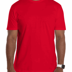 Custom Gildan Softstyle Jersey T-shirt in Red — undecorated garment