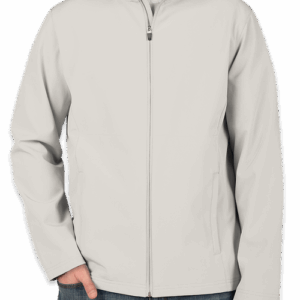 Custom Team 365 Soft Shell Jacket – Embroidered in Sport Silver — undecorated garment