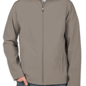 Custom Team 365 Soft Shell Jacket – Embroidered in Sport Graphite — undecorated garment