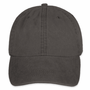 Custom Adams Pigment Dyed Hat – Embroidered in Black — undecorated garment