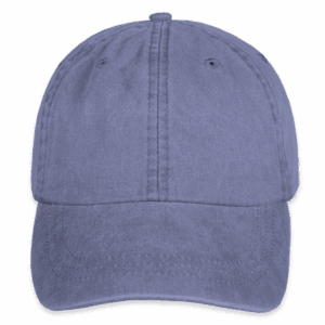 Custom Adams Pigment Dyed Hat – Embroidered in Royal — undecorated garment