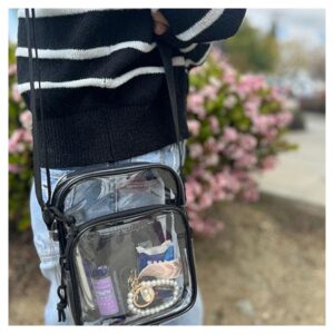 Custom Clear Concert Sling Bags - real product example