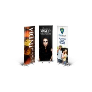 Custom Standard Retractable Concert Banner product example