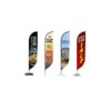 Custom Concert Feather Flags product example
