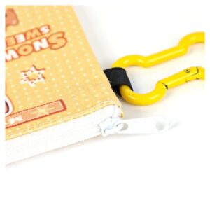 Custom Printed Fan Zipper Pouches - real product example