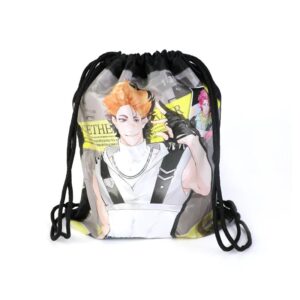 Custom Full-Color Fan Drawstring Backpacks - real product example