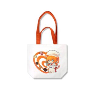 Custom Convertible Canvas Fan Tote Bags - real product example