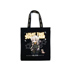 Custom Strap Canvas Fan Tote Bags - real product example