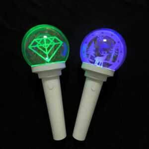 Custom Dome Light Stick with Acrylic Insert - product photo 2