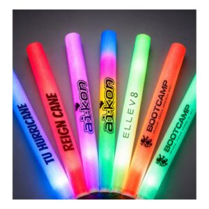 Custom LED Foam Sticks – Any Color & Design illustrative product photo