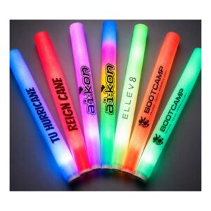 Custom LED Foam Sticks – Any Color & Design illustrative product photo