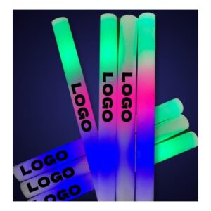 Custom 360° Full-Color Printed LED Foam Sticks illustrative product photo