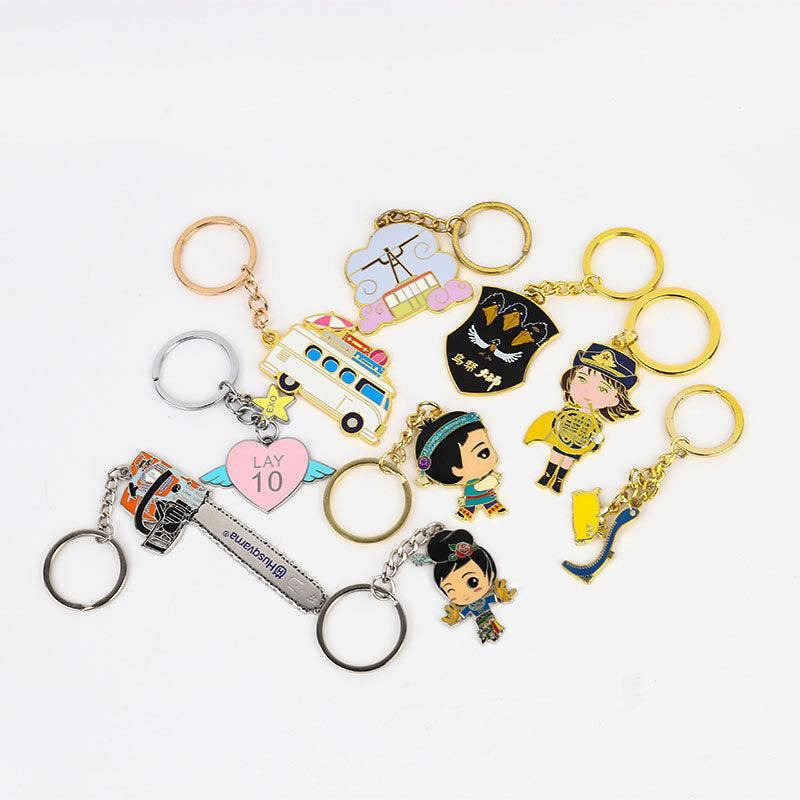 Metal & Enamel Keychains product photo