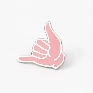 Custom Hard Enamel Lapel Pins actual product photo