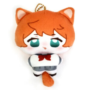 Custom 10 cm Plush Doll Keychains actual product photo