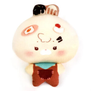 Custom 10 cm Plush Doll Keychains actual product photo
