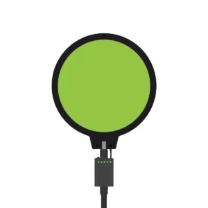 Custom 14-inch Quick-Change Round LED Fan Sign - Product view 1