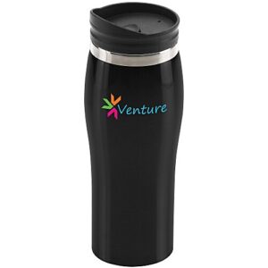 Custom Vacuum Fan Travel Mug - 15 oz - sample printed design