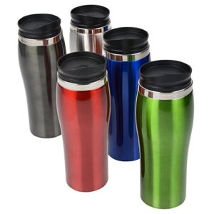 Custom Vacuum Fan Travel Mug - 15 oz - sample printed design