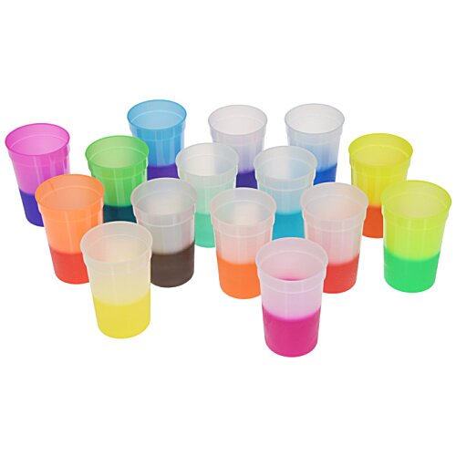 Custom Color Changing Fan Cup - 22 oz - sample printed design
