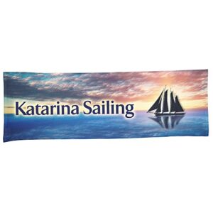 Custom Full Color Fan Cooling Towel - sample printed design