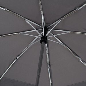Custom Fan Logo Folding Umbrella - 46 inch Arc - sample printed design