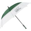 Custom Large Outdoor Fan Umbrella - 62 inch Arc - sample printed design