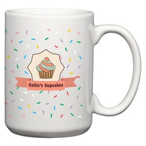 Custom Large Fan Photo Mug - 14 oz - sample printed design
