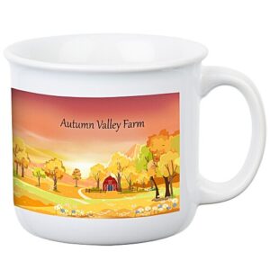 Custom Campfire Fan Mug - 15 oz - sample printed design