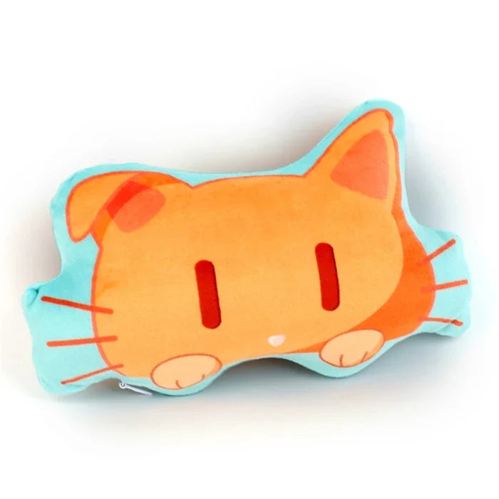 Custom Character Shaped Fan Pillow - sample printed design