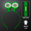 Custom Alien Eyes LED Headbands - product example
