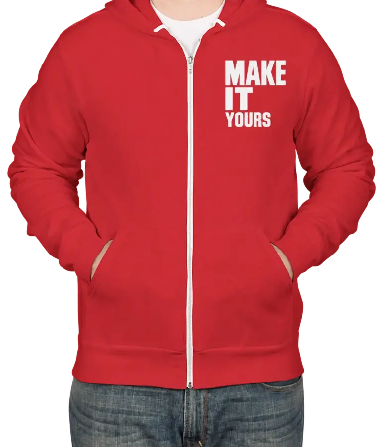 Custom Bella + Canvas Ultra Soft Zip Hoodie